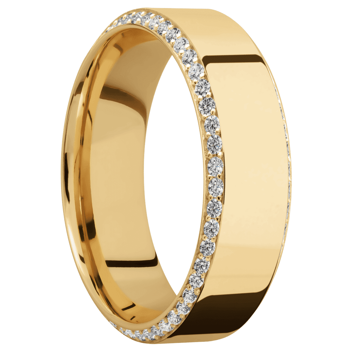 10K Yellow Gold + Polish , Polish Finish