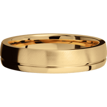 14K Yellow Gold + Anglesatin , Polish Finish