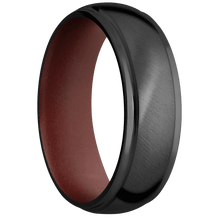 Zirconium + Anglesatin , Polish Finish + Crimson