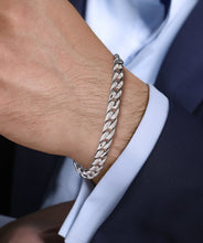 Sterling Silver Cuban Link Chain Bracelet