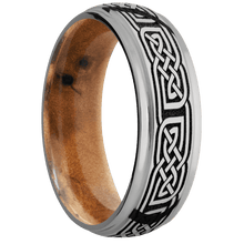 Titanium + Polish , Polish Finish + Thuya Burl