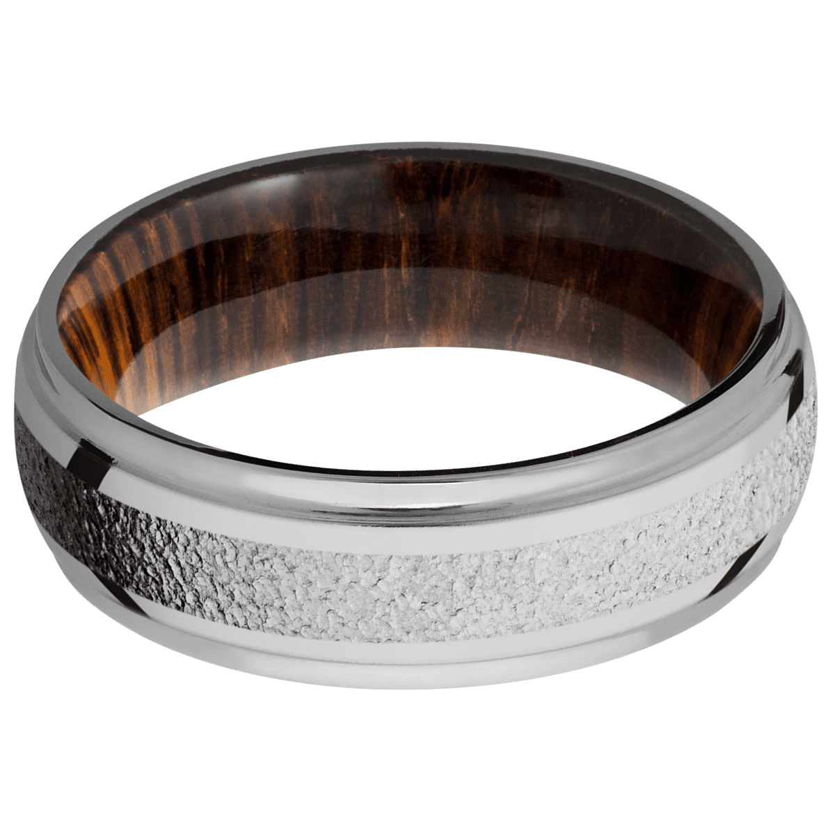 Titanium + Polish , Polish Finish + Cocobolo