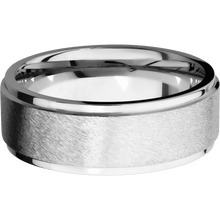 14K White Gold with Anglestone , Polish Finish