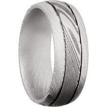 Damascus with Acid , Bead Finish