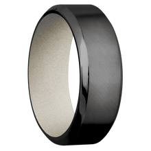 Zirconium with Anglesatin , Polish Finish and Bright Nickel