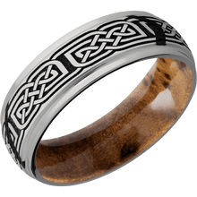 Titanium + Polish , Polish Finish + Thuya Burl