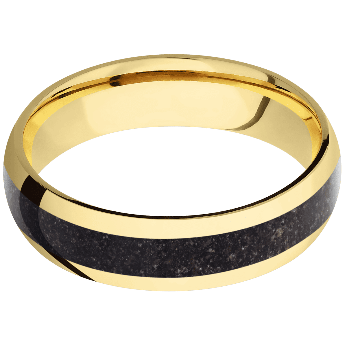 10K Yellow Gold + Polish Finish