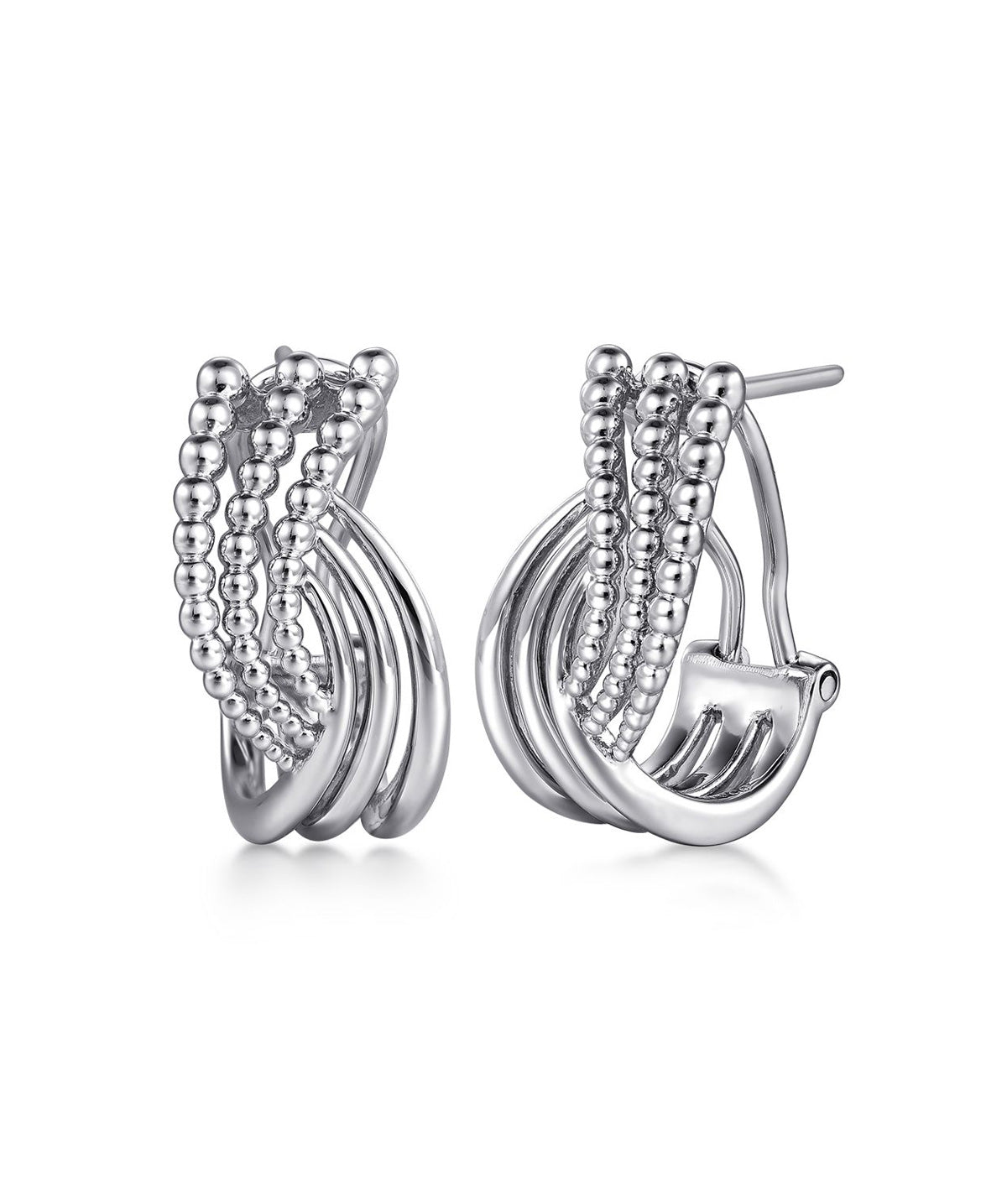 Sterling Silver 20mm Bujukan Earring