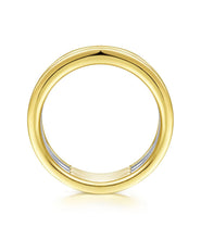 14K White-Yellow Gold Diamond Ring