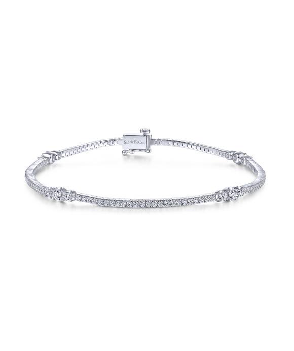 White Gold Diamond Tennis Bracelet